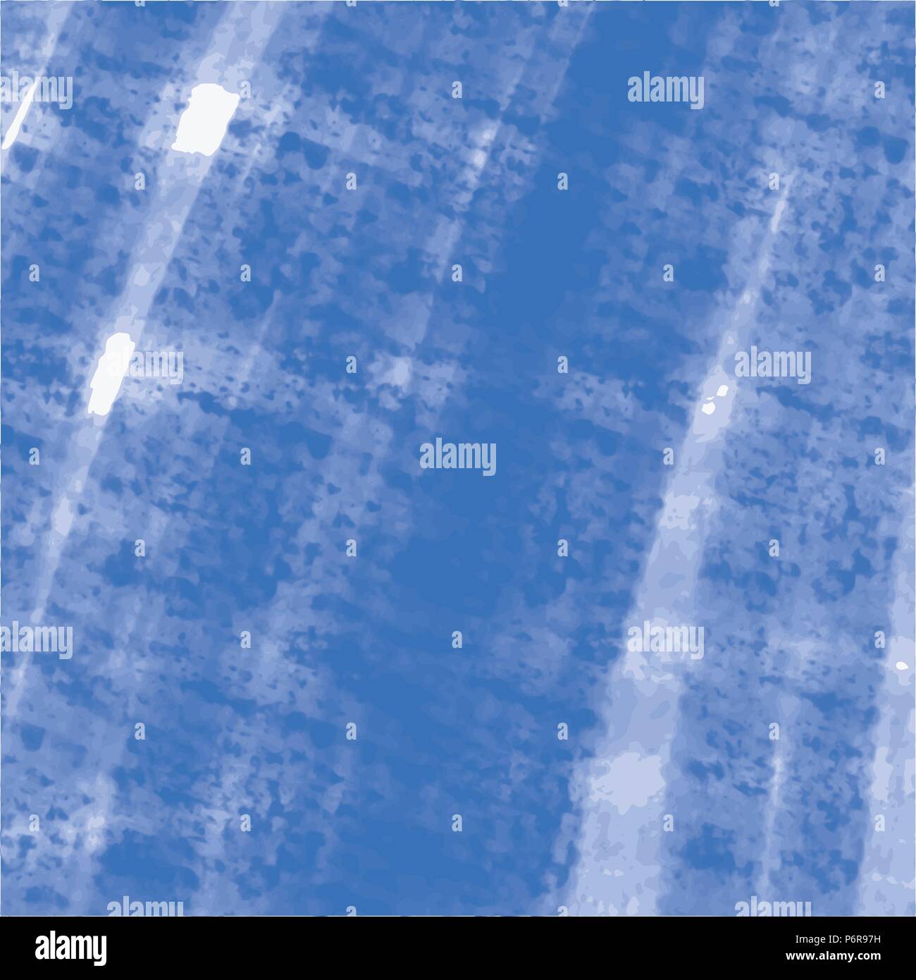 Acquerello blu panno in tessuto la configurazione di sfondo, illustrazione vettoriale Illustrazione Vettoriale