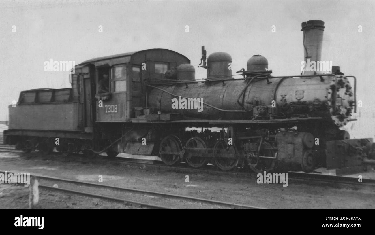 American Locomotive Porter in Norilsk (Unione Sovietica) anni cinquanta Foto Stock