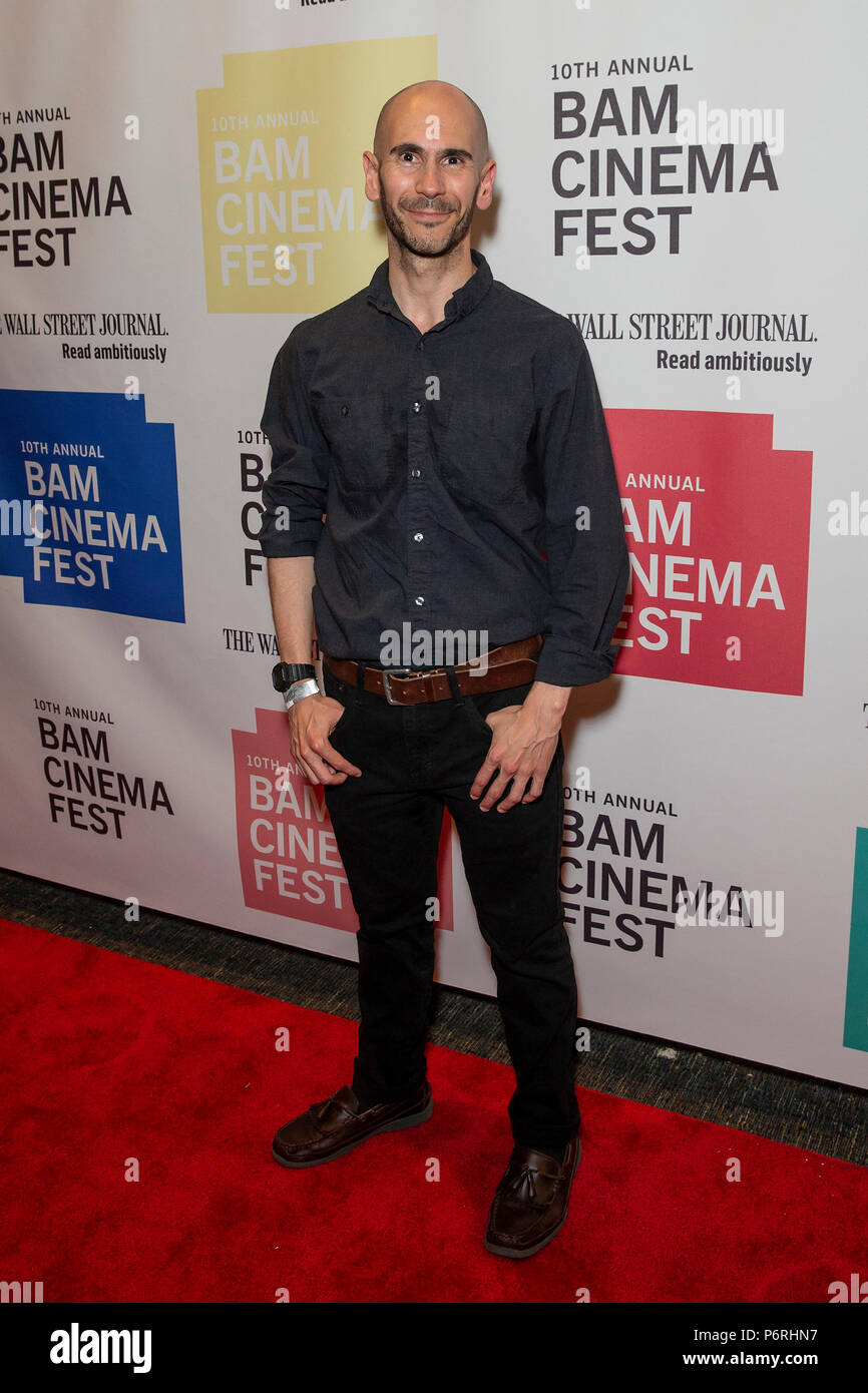 New York, Stati Uniti. Il 30 giugno, 2018. Felipe Bonilla assiste decimo BAMcinemaFest annuale di chiusura di notte lo screening di Madeline's Madeline a BAM Harvey Theatre Credito: Lev Radin/Pacific Press/Alamy Live News Foto Stock