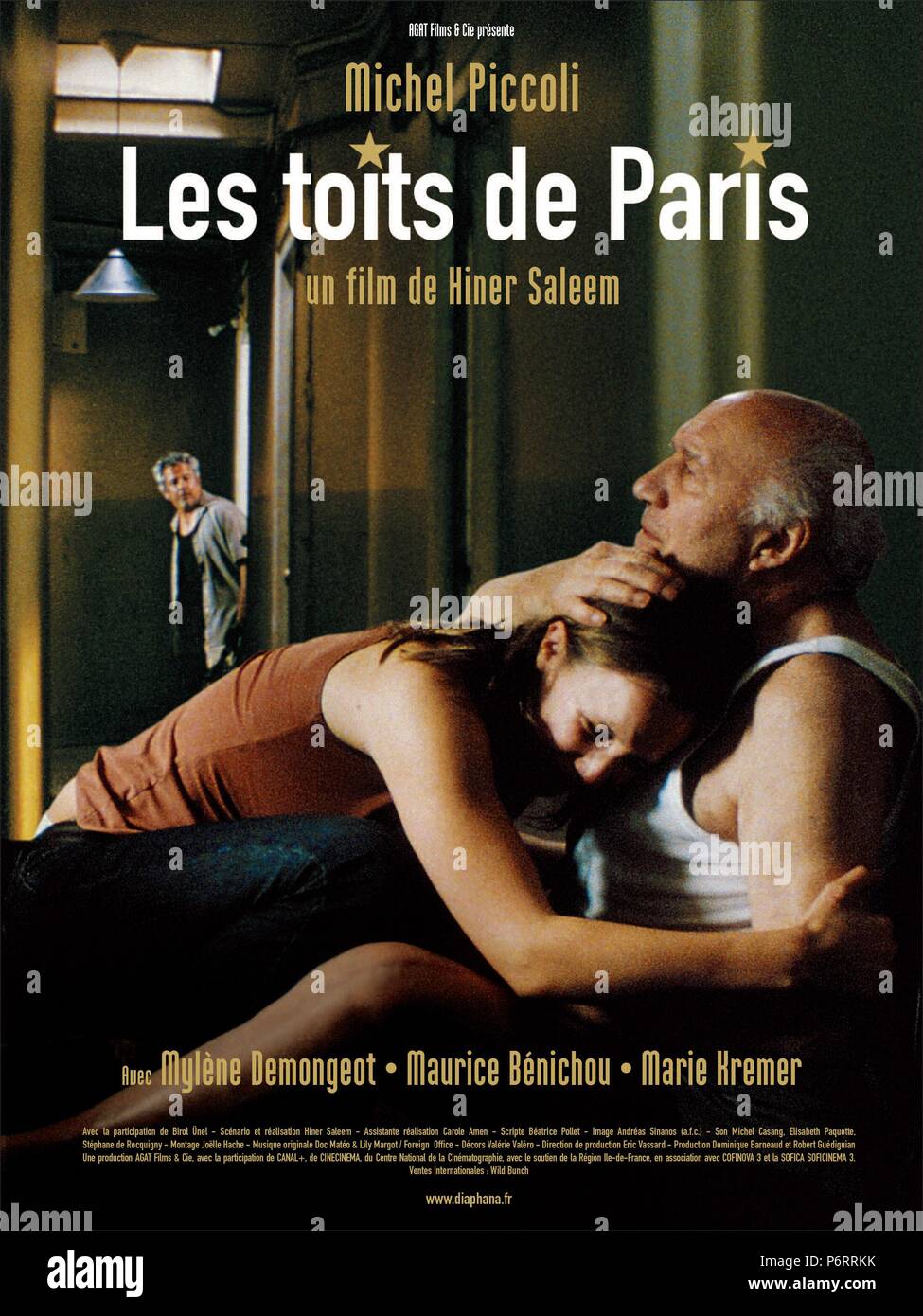 Les allasua de Paris Anno : 2007 Francia Direttore : Hiner Saleem Michel Piccoli, Marie Kremer Poster du film (Fr) Agat Films & Cie Foto Stock