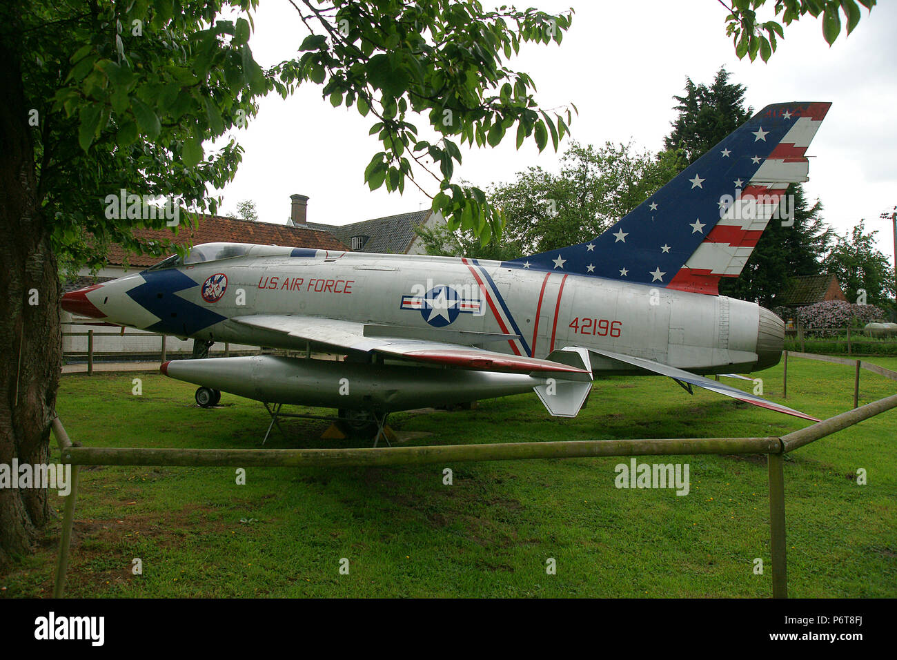 North American F-100 Super Sabre Foto Stock