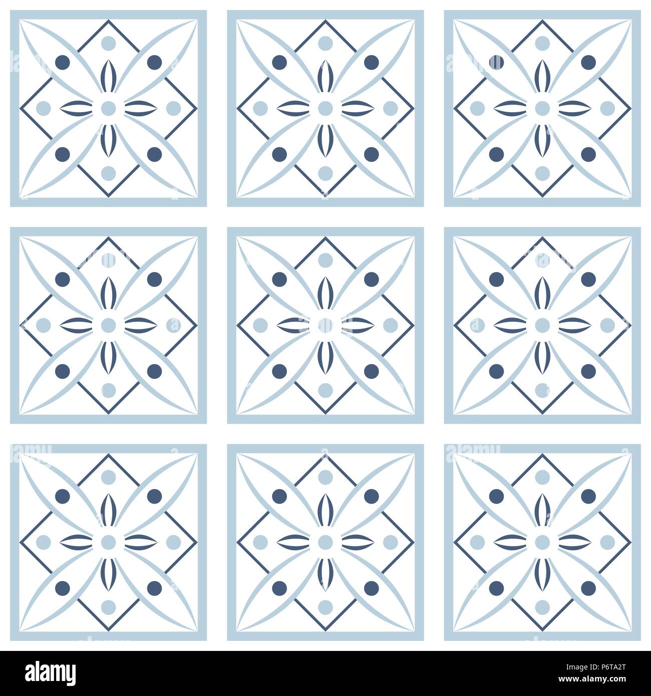Vector seamless tile pattern. Tessitura senza fine può essere utilizzato per la carta da parati, riempimenti, sfondo della pagina web,texture di superficie. Illustrazione Vettoriale