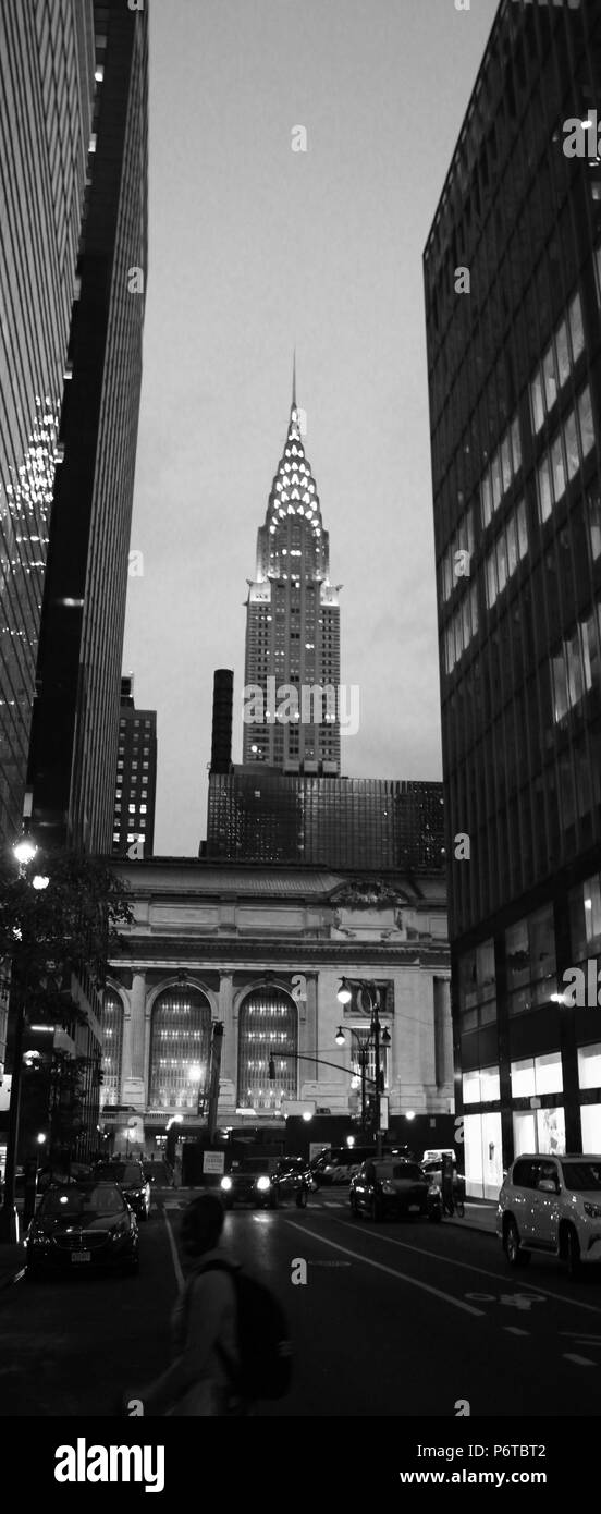 Il Chrysler building Foto Stock