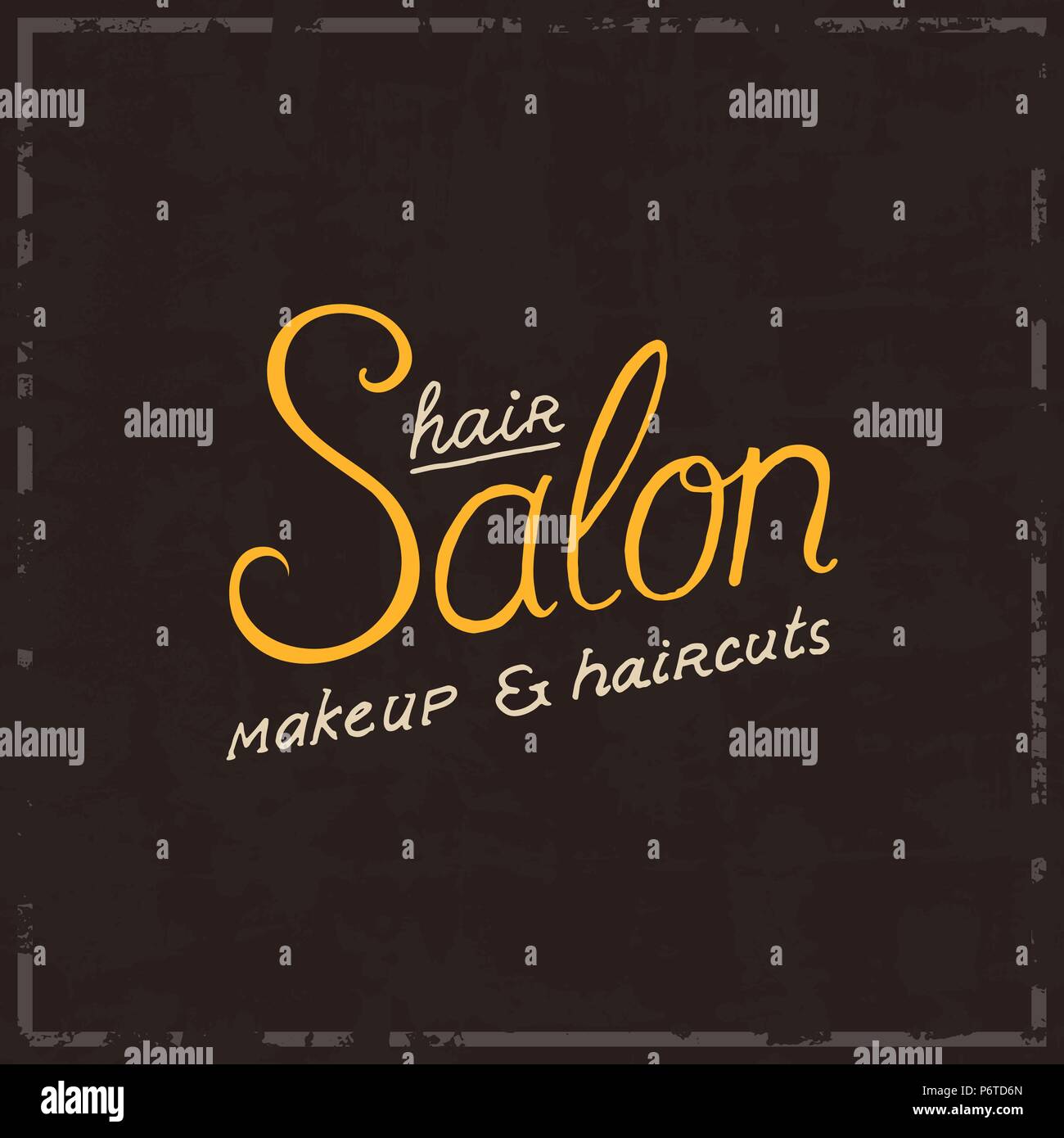 Barberia badge logo etichetta. Hipster emblema per cartello taglio di barba e baffi. Incisi disegnati a mano nel vecchio schizzo vintage. Lettering moderno. Illustrazione Vettoriale