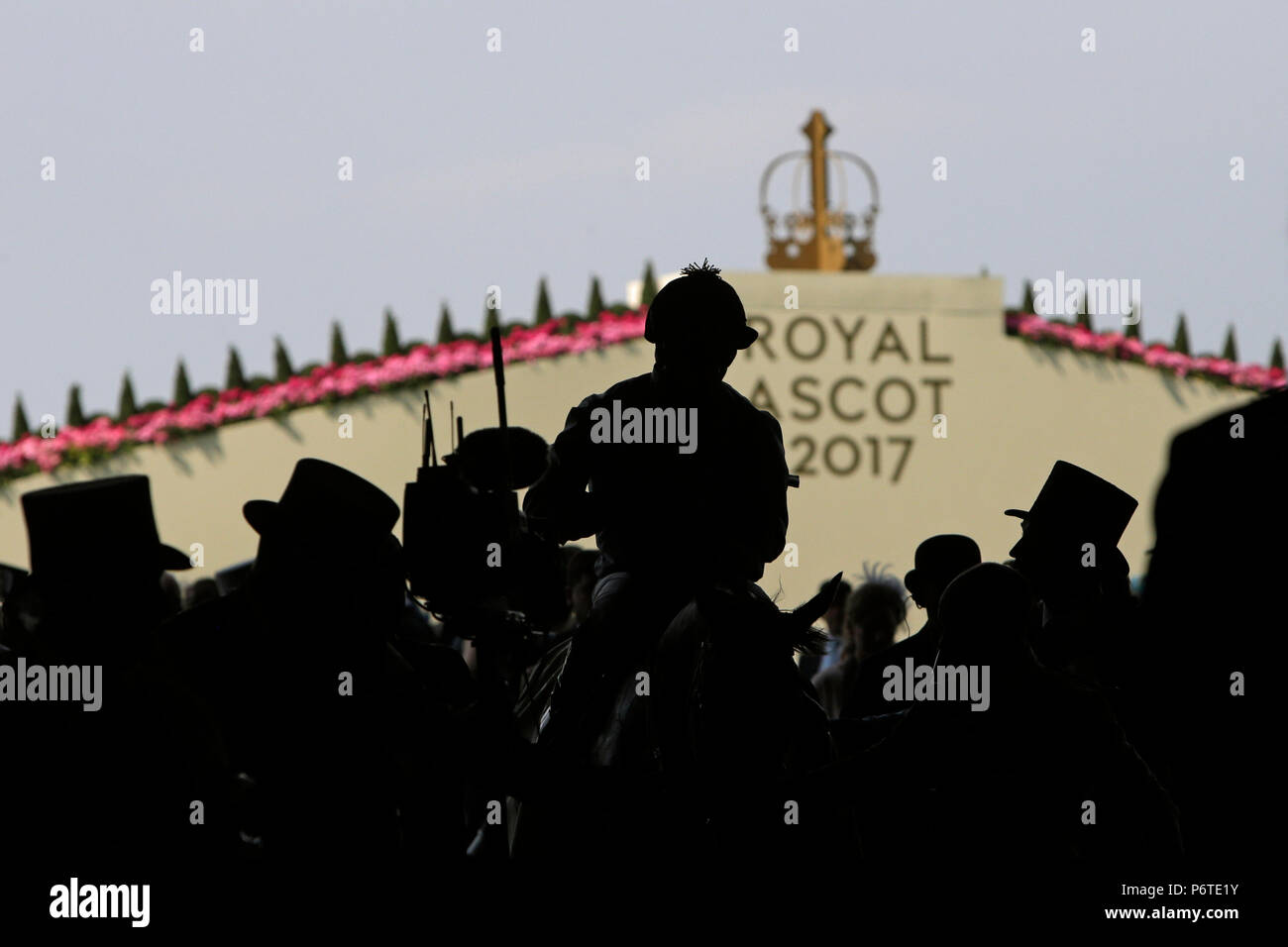 Royal Ascot, immagine simbolica, Royal Ascot 2017 Foto Stock