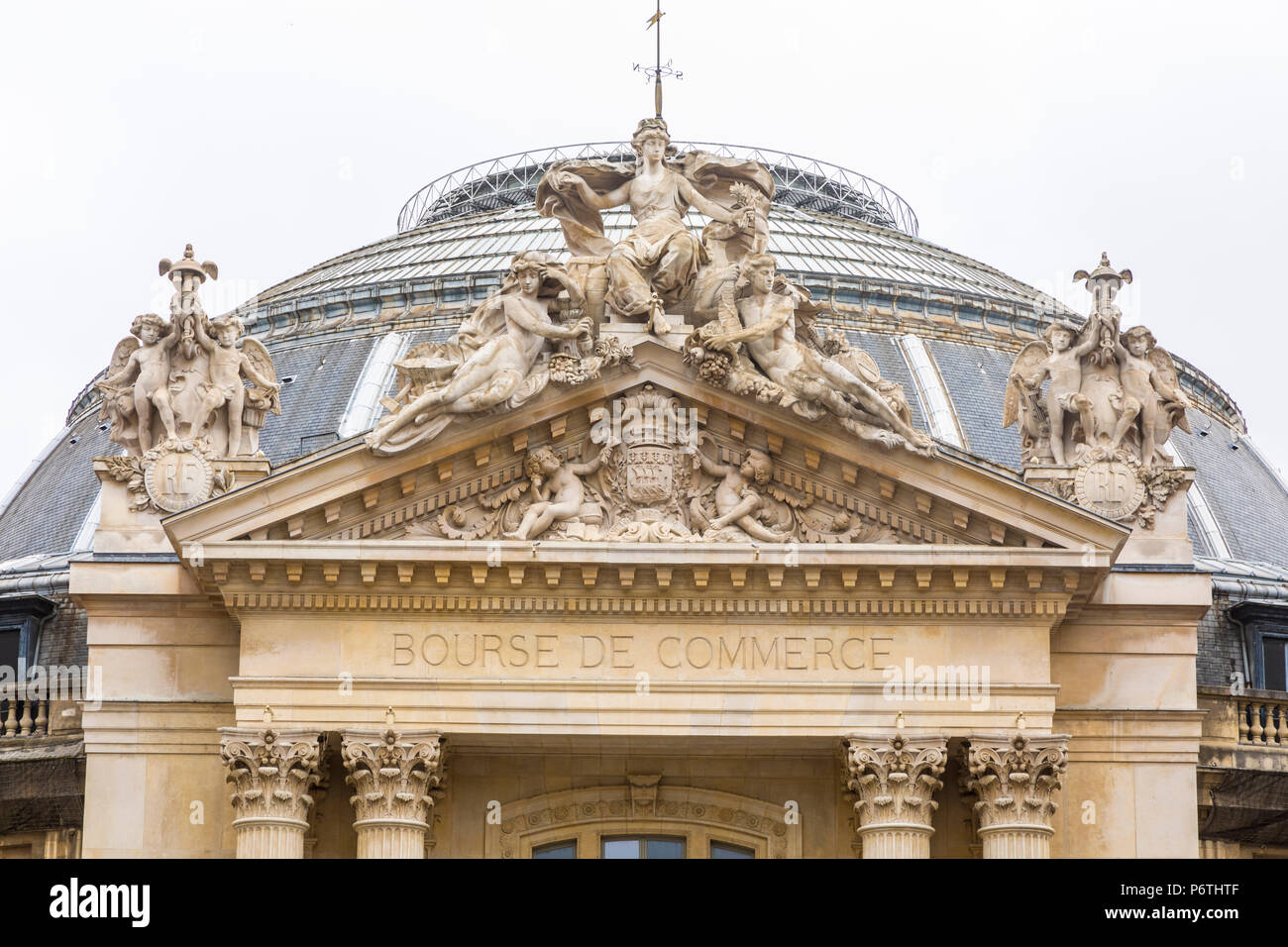 Bourse de Commerce, Parigi, Francia Foto Stock