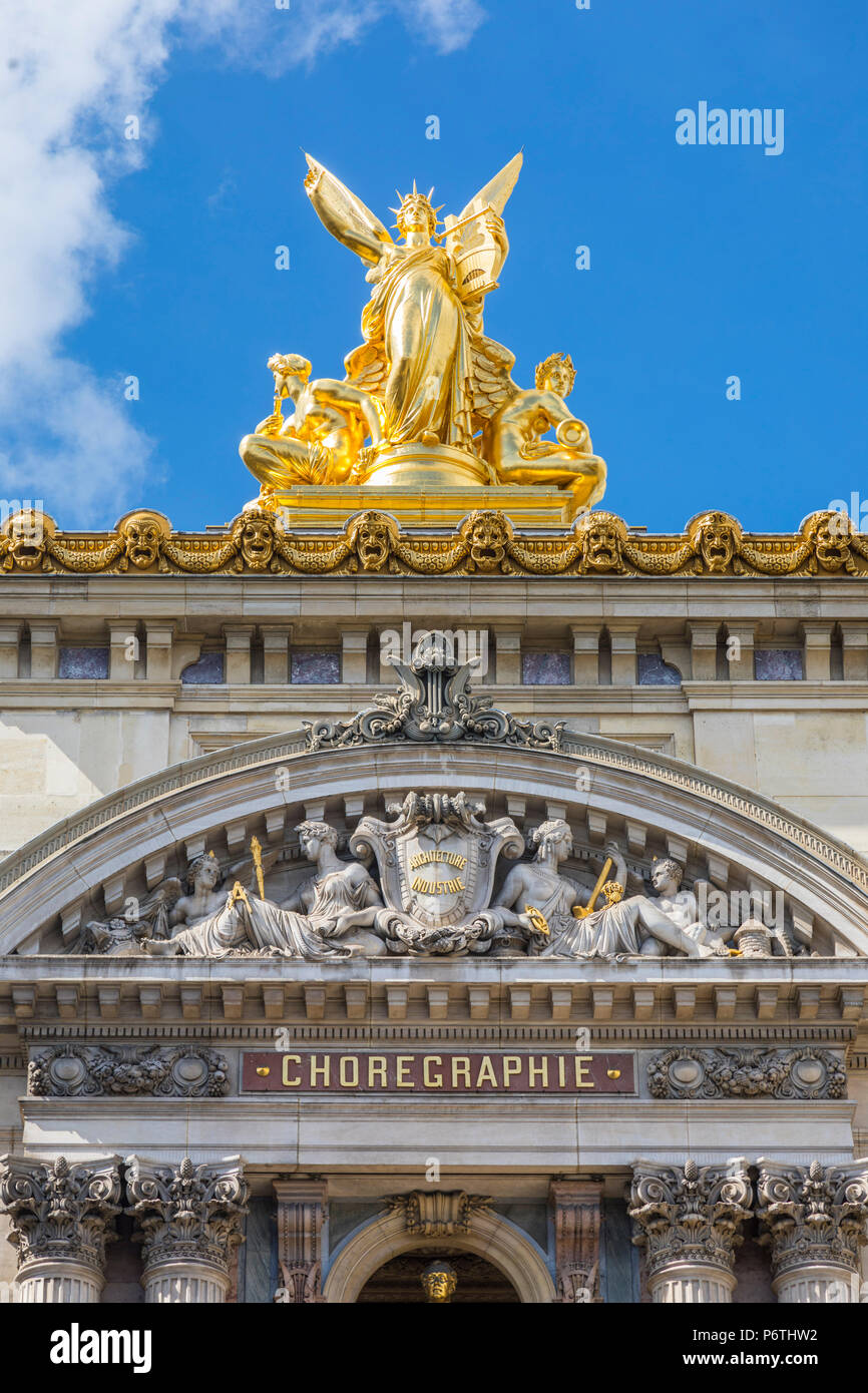 Palais Garner/Opera Garnier, Parigi, Francia Foto Stock