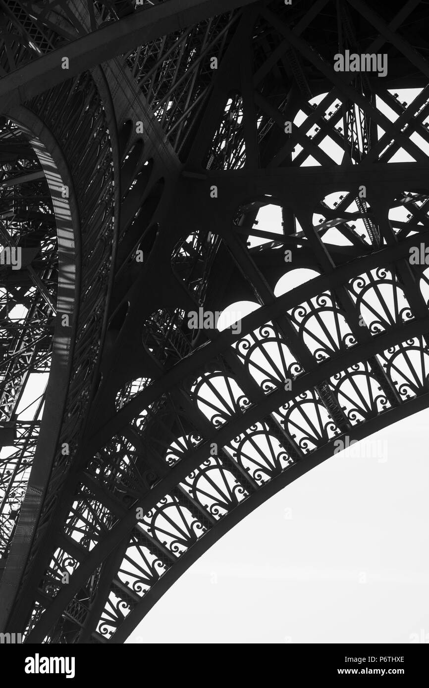 Torre Eiffel, Parigi, Francia Foto Stock