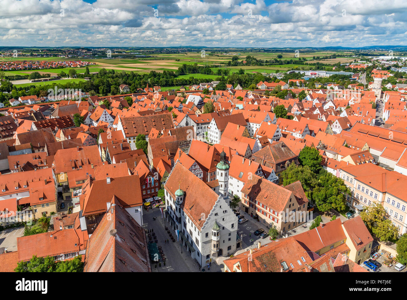 Nordlingen, Baviera, Germania Foto Stock