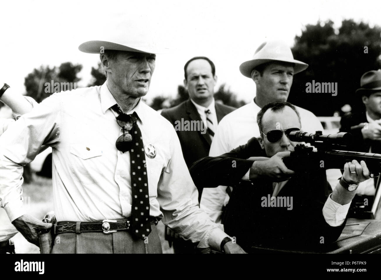 Attore americano Clint Eastwood nel filmato in un mondo perfetto, 1993 Foto Stock