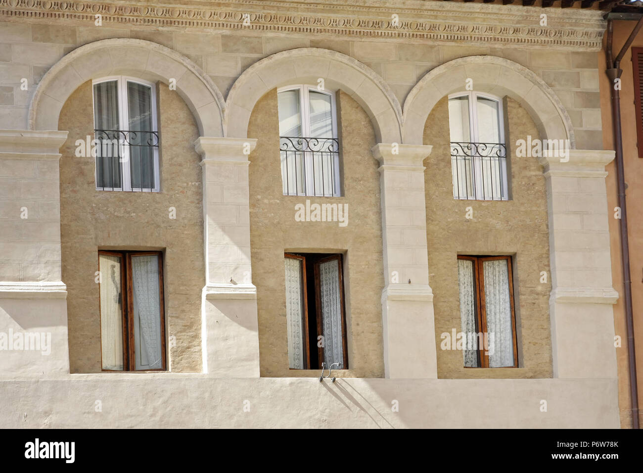 SIENA, Italia - Luglio 05, 2008: Piazza del Campo è la piazza principale di Siena Foto Stock