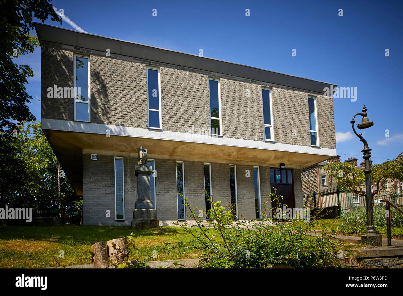 Lancaster Chiesa Unitaria high street Bank Street Lancaster, Rossendale Valley, lancashire Foto Stock