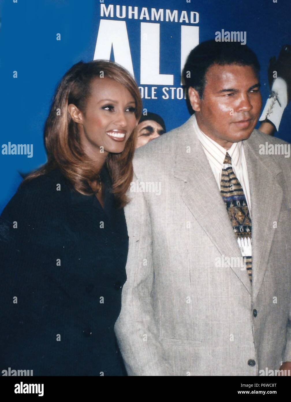 1996 Muhammed Ali Iman foto da John Barrett-PHOTOlink.net/MediaPunch Foto Stock