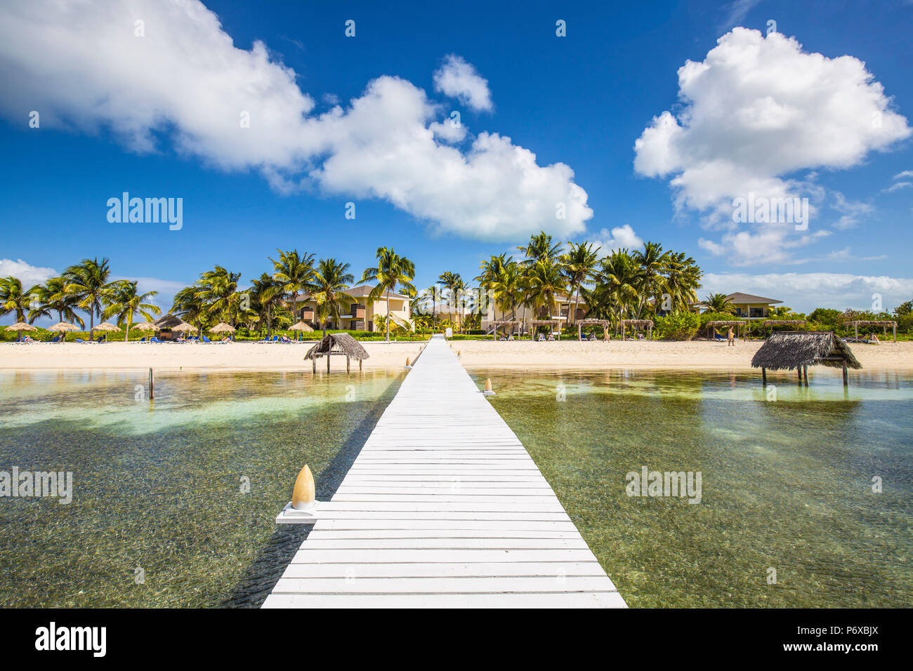 Cuba, provincia di Villa Clara, Jardines del Rey arcipelago, Cayo Santa Maria Foto Stock