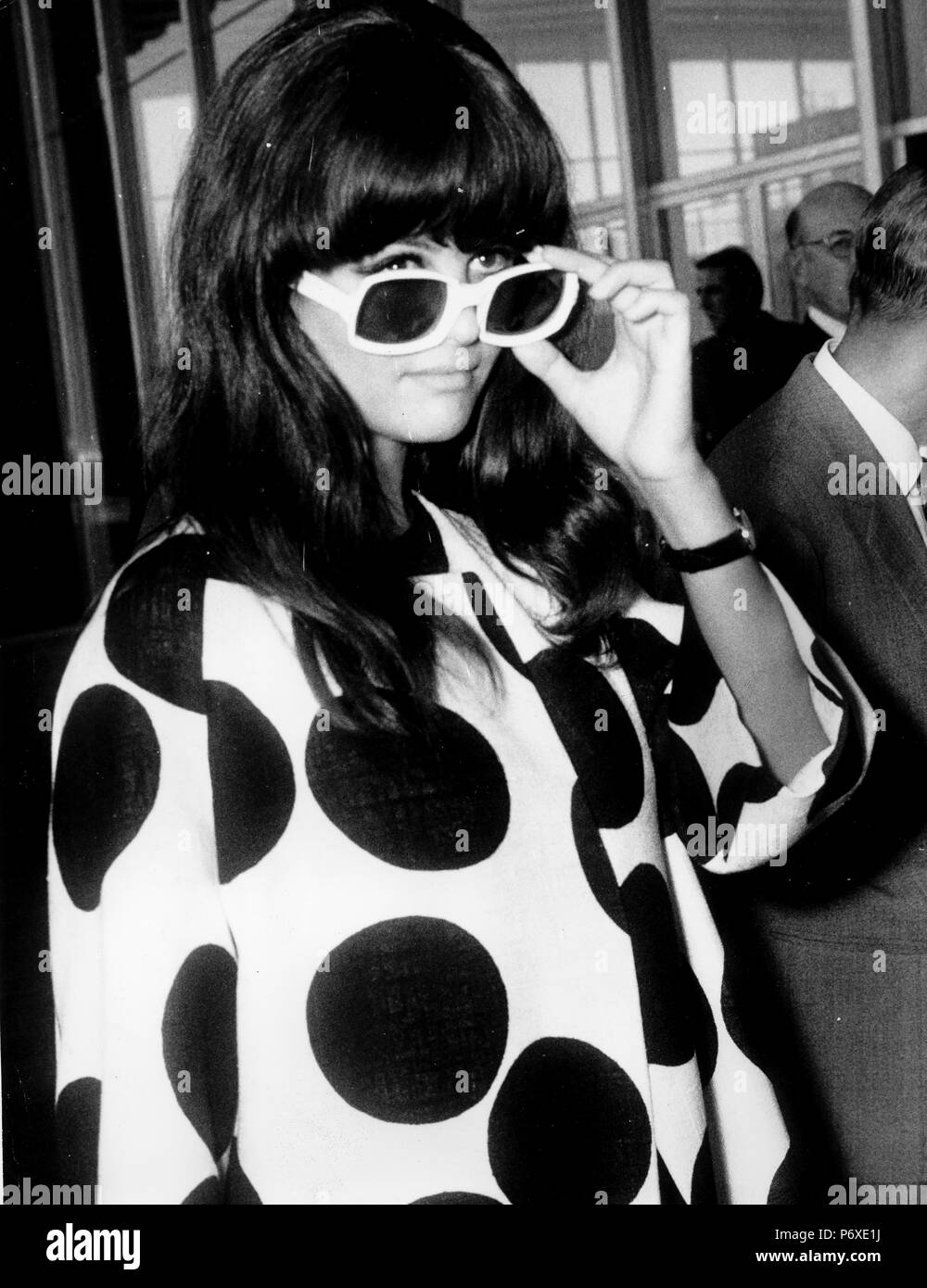 Claudia Cardinale, Roma 1966 Foto Stock