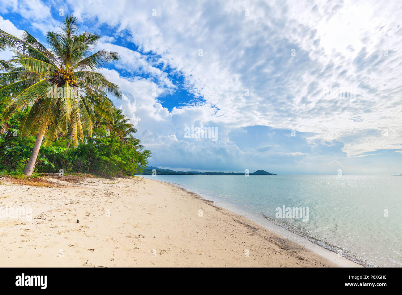 Tropical Thong Tanod sulla spiaggia di Koh Samui in Thailandia. Foto Stock