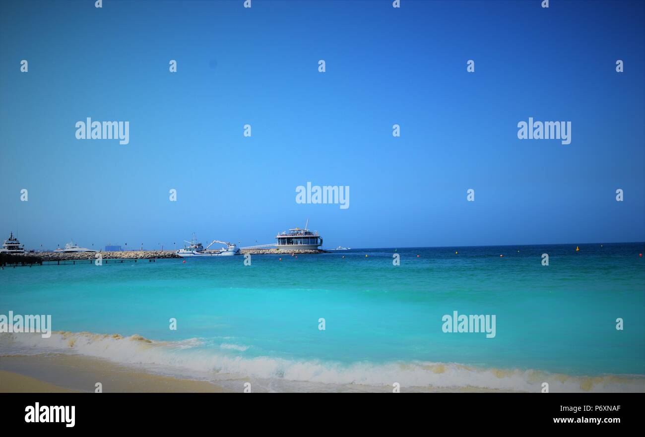Lato spiaggia Foto Stock
