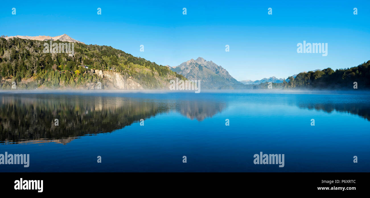 Sud America, Argentina, Patagonia, Rio Negro, Parco Nazionale Nahuel Huapi paesaggio Foto Stock