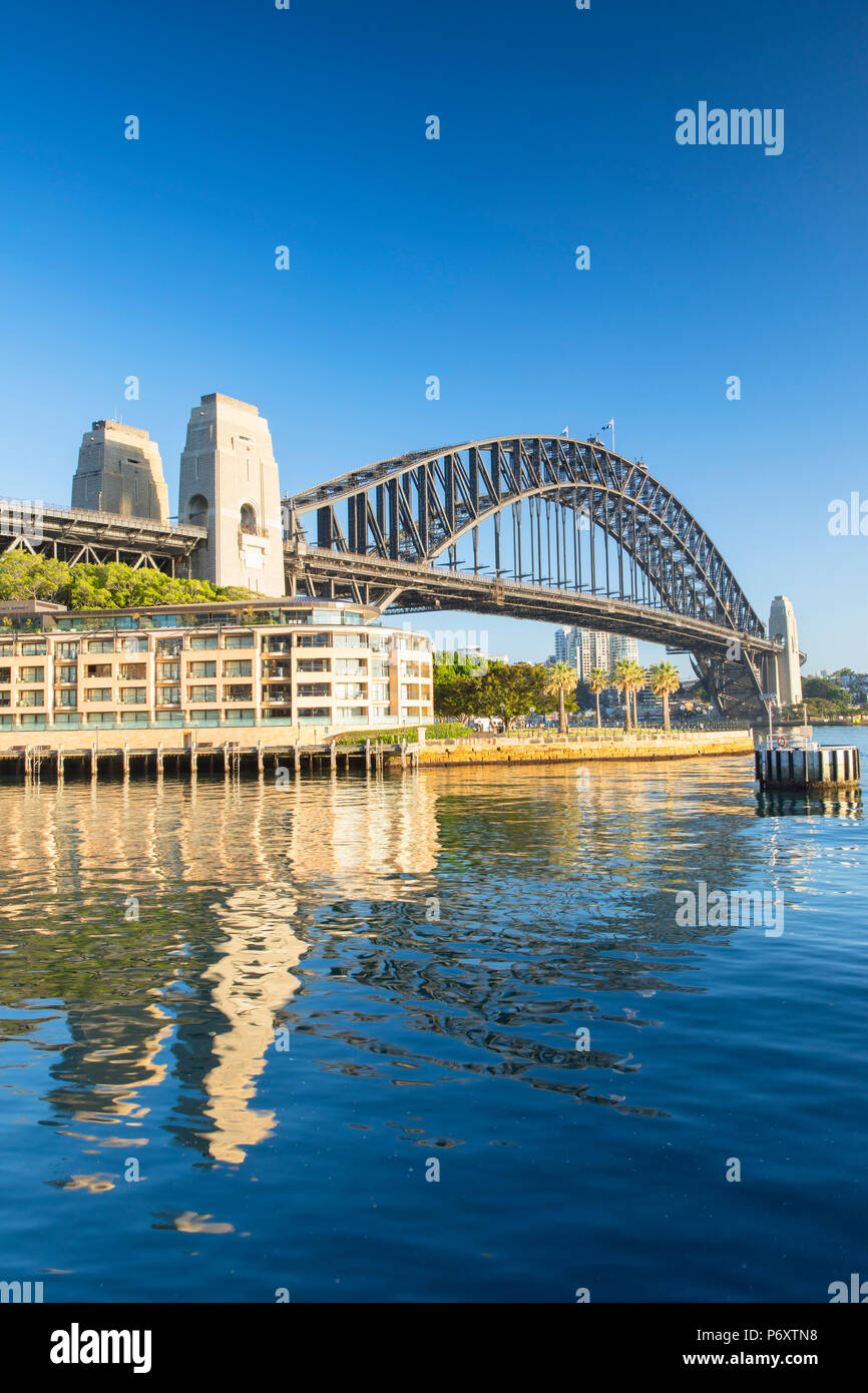 Il Ponte del Porto di Sydney, Sydney, Nuovo Galles del Sud, Australia Foto Stock
