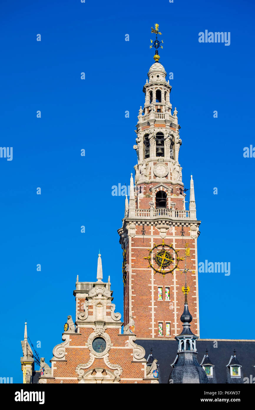 Centrale Bibliotheek (Central Library), Leuven, Brabante Fiammingo, Fiandre, in Belgio Foto Stock