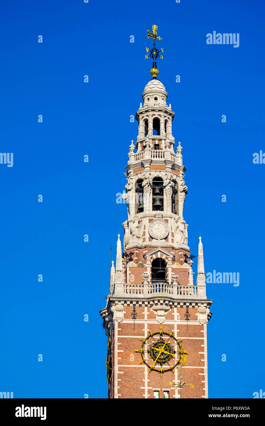 Centrale Bibliotheek (Central Library), Leuven, Brabante Fiammingo, Fiandre, in Belgio Foto Stock