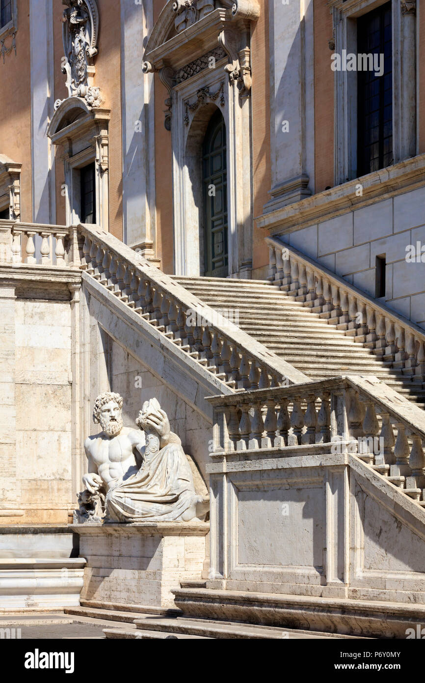 Italia, Roma, Capidoglio, casa del Sindaco della città Foto Stock