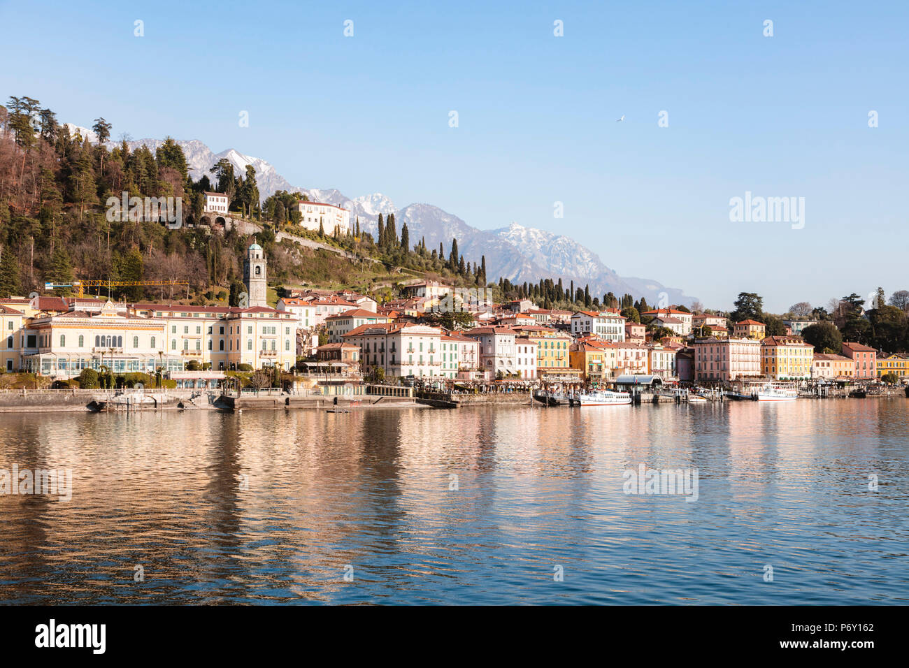 Bellagio, Lago di Como, Lombardia, Italia Foto Stock