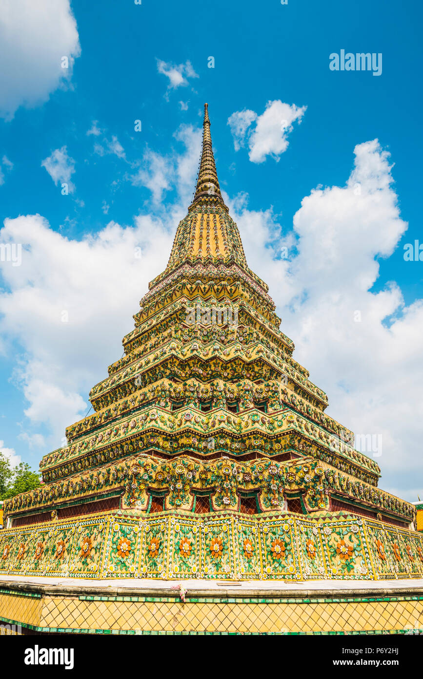 Wat Pho, Bangkok, Thailandia. Foto Stock