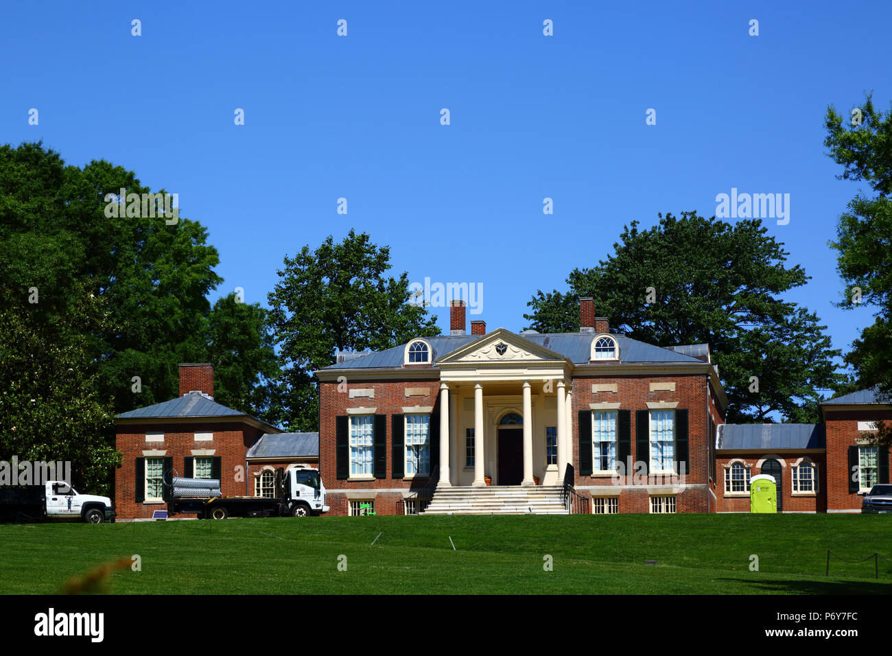 Homewood edificio del museo, parte della Johns Hopkins University, Baltimora, Maryland, Stati Uniti d'America Foto Stock
