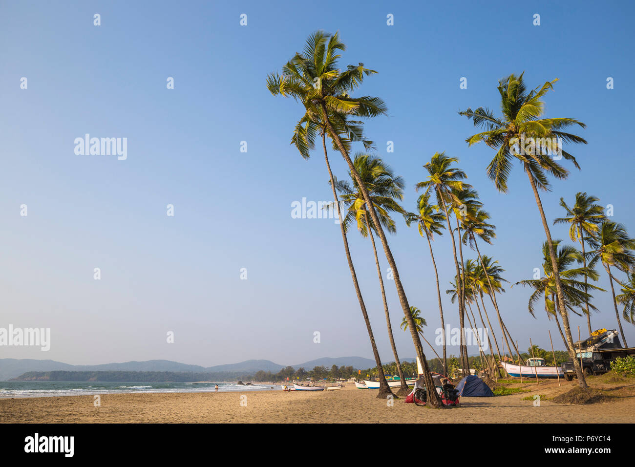 India, Goa, Agonda Beach Foto Stock