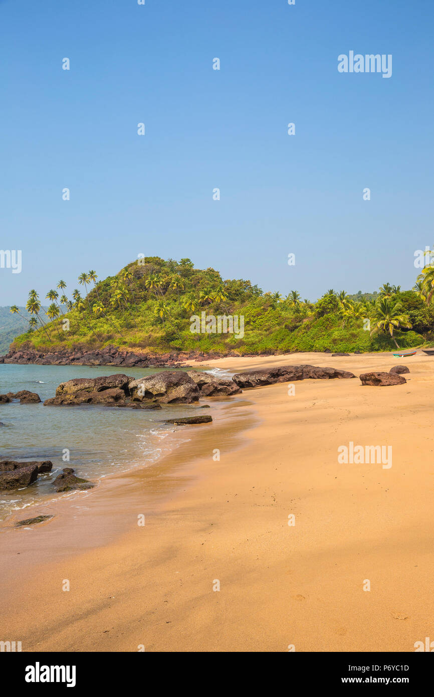 India, Goa, Cola beach Foto Stock