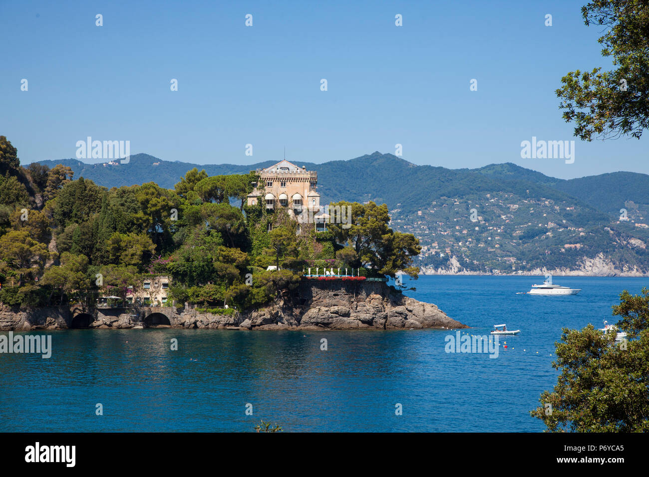 Portofino Riviera di Levante, Liguria, Italia Foto Stock