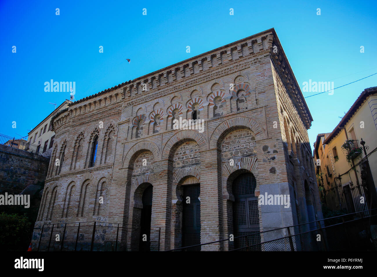 La moschea di Cristo de la Luz, Toledo, SpainMosque del Cristo de la Luz, Toledo, Spagna, Europa Foto Stock