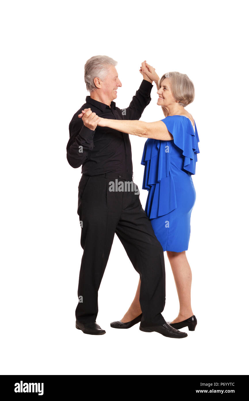 Ritratto di una coppia di anziani Foto Stock