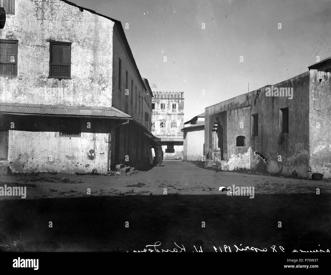 9 En gata. Mahajanga, Majunga. Madagascar - SMVK - 021978 Foto Stock