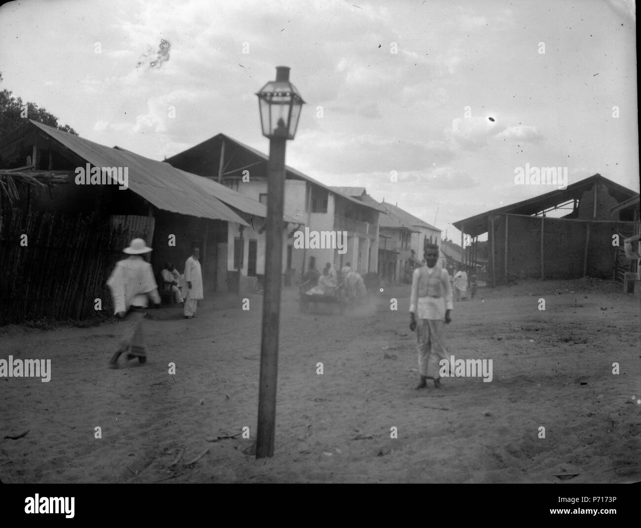 31 Indiska affärer. Dato, 1906 Ort, Marovoay, Madagascar. Marovoay - SMVK - 021850 Foto Stock