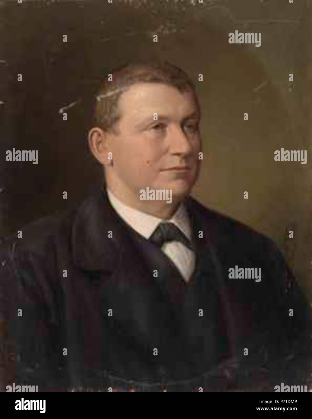 N 9827 002 138 Heinrich Wettach - Mož Foto Stock