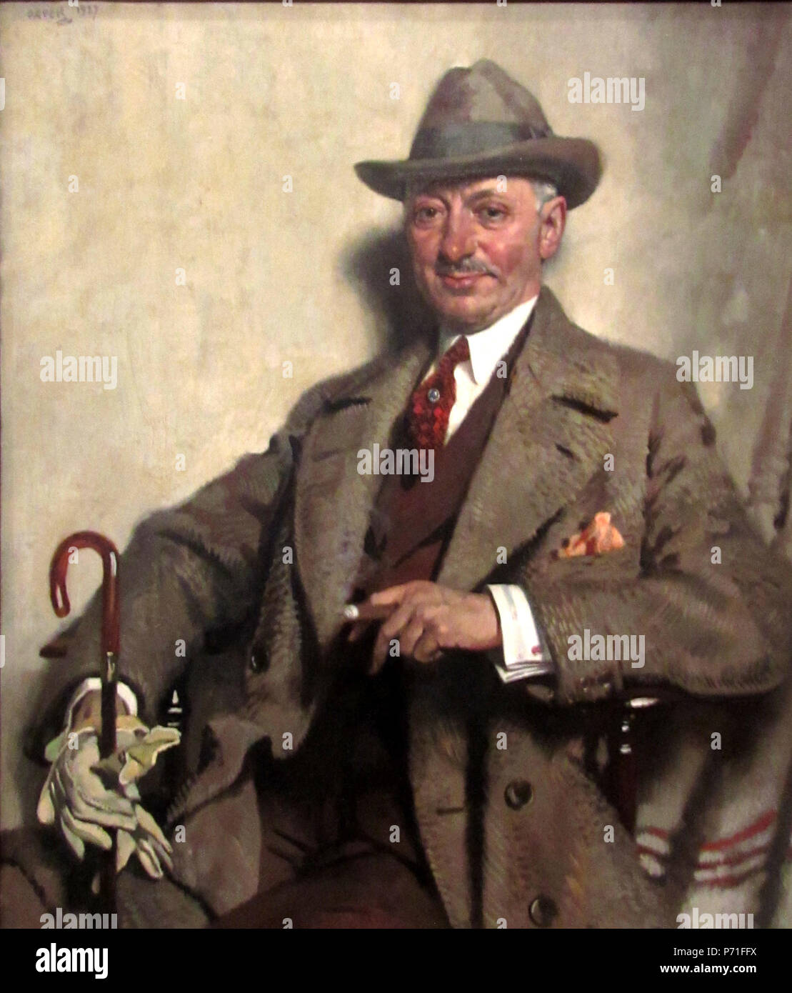 Inglese: Jacob Epstein, Sir William Orpen, 1927 . 3 febbraio 2012 145 Jacob Epstein, Sir William Orpen, 1927 Foto Stock