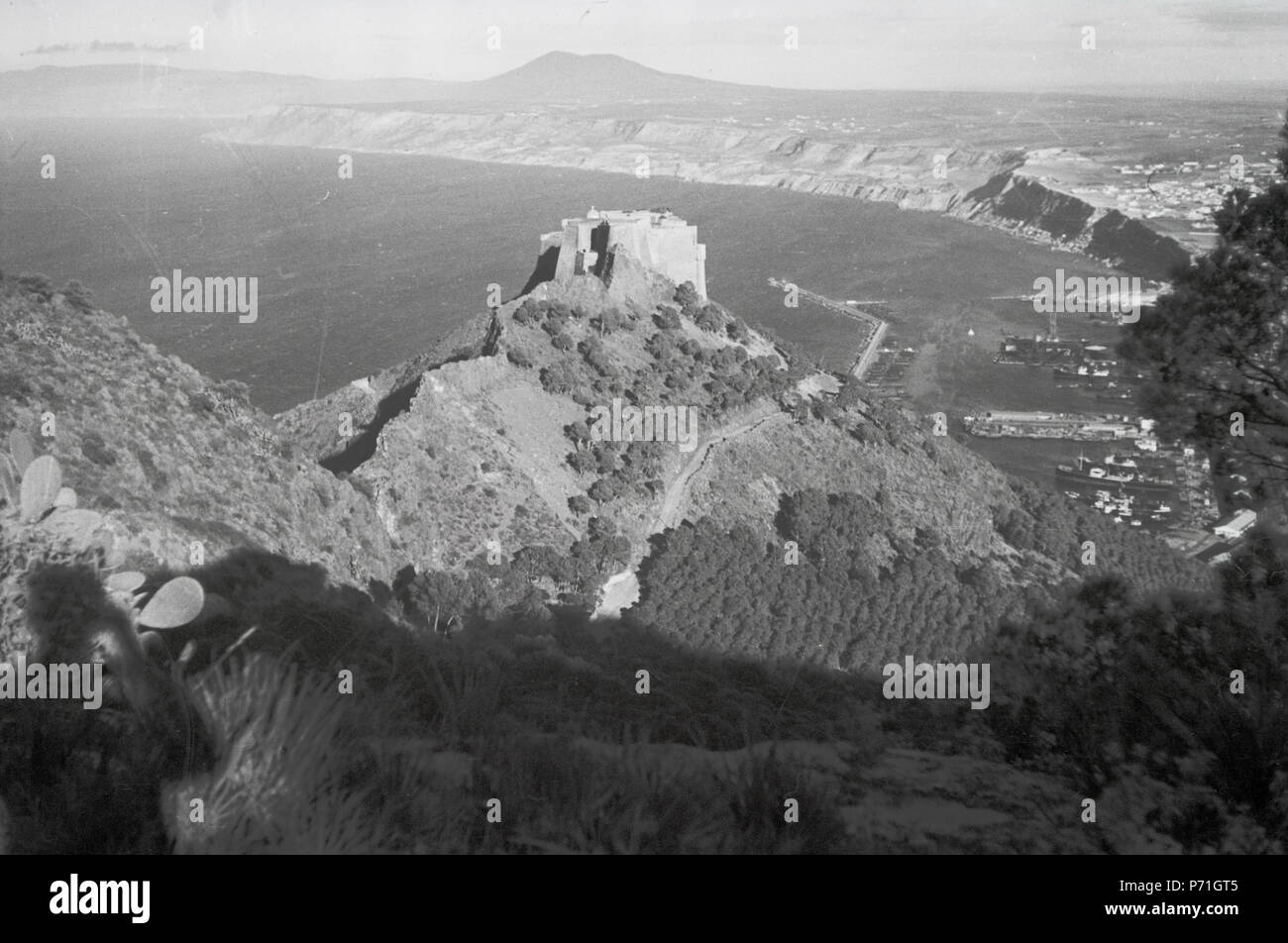 49 ETH-BIB-Blick auf eine Festung bei Oran-Nordafrikaflug 1932-LBS MH-016902-13 Foto Stock