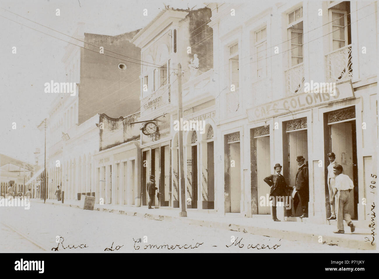 2 Rua do Comércio, Maceió (AL) Foto Stock