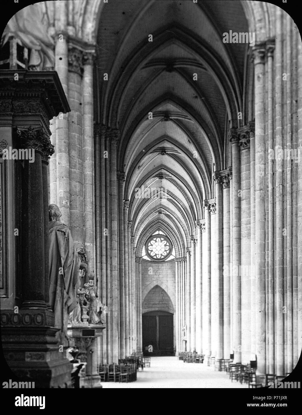 9 La Cattedrale di Amiens, 1903 Foto Stock