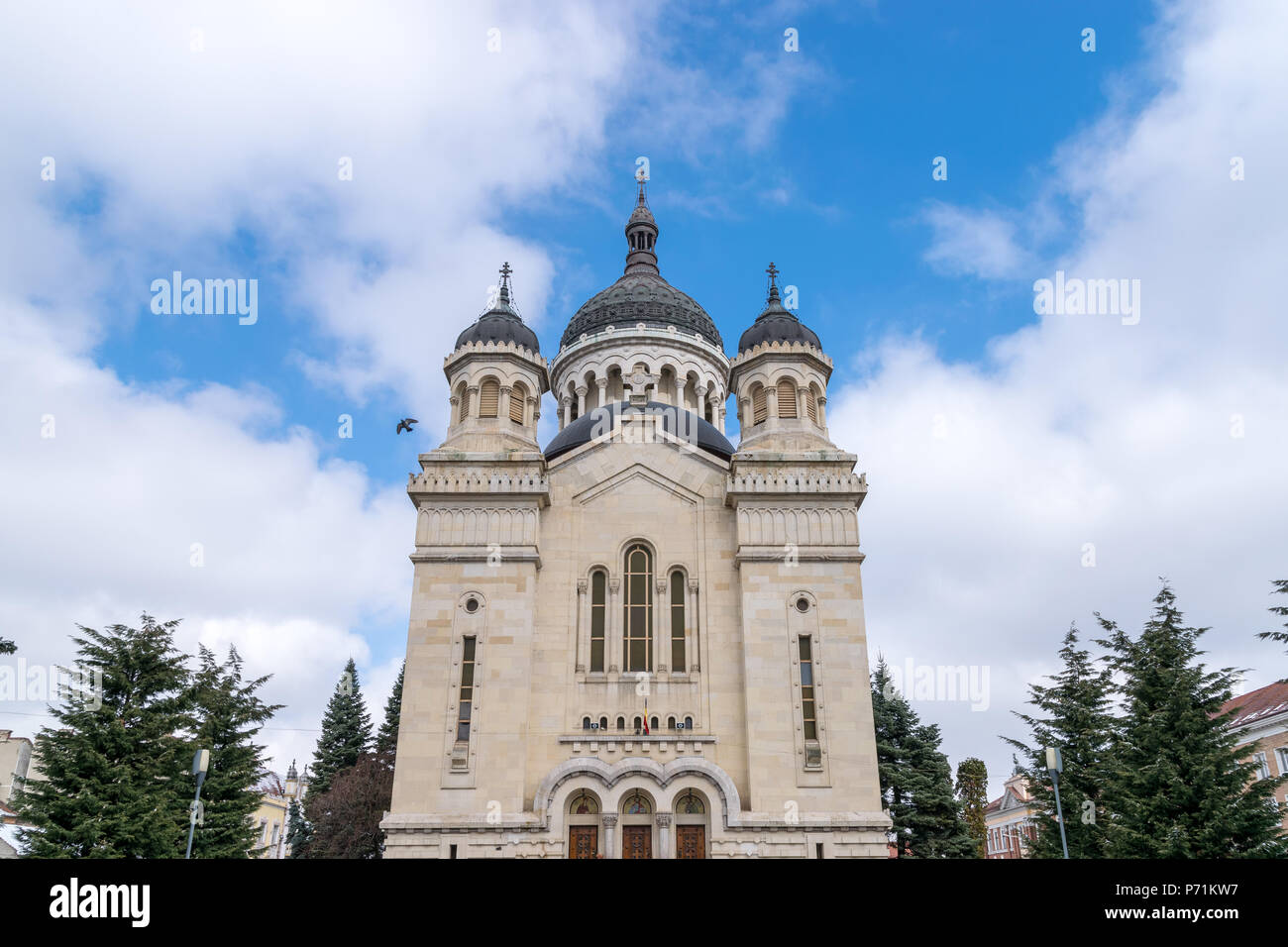 Dormizione della Theotokos cattedrale, Cluj-Napoca, Romania. Foto Stock