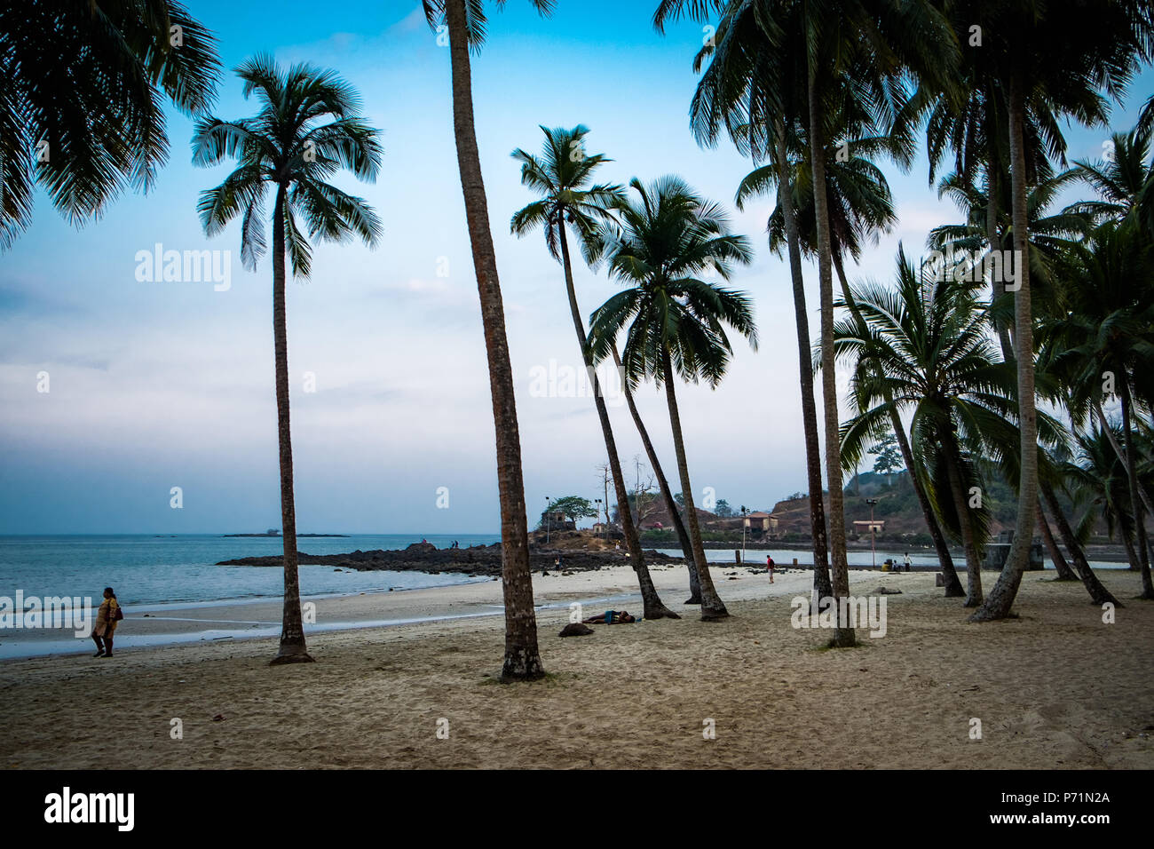 Port Blair, Andaman e Nicobar / India - 03/14/2016 spiaggia di Andamane e Nicobare Isola Foto Stock