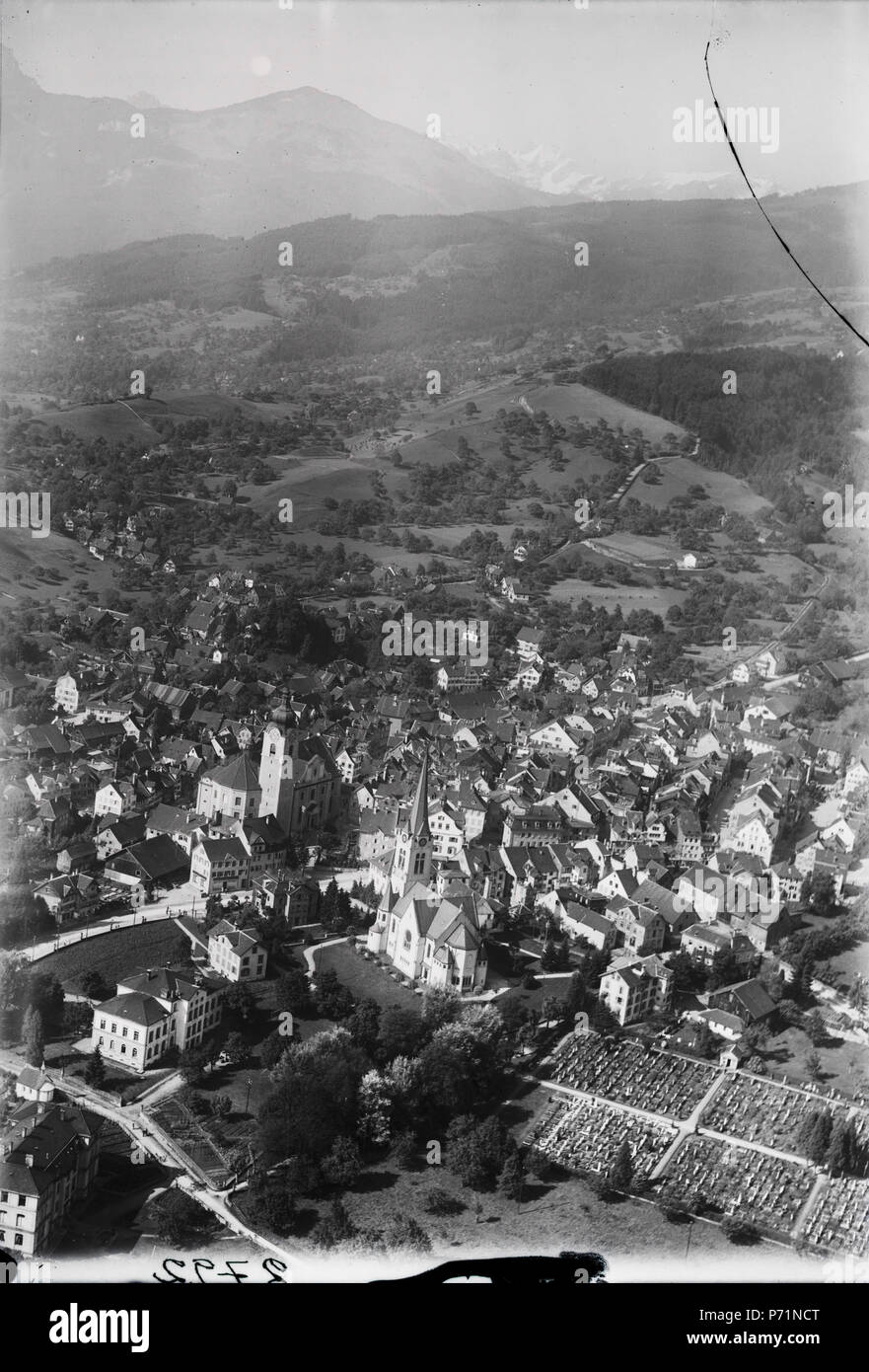 43 ETH-BIB-Altstätten aus 100 m-Inlandflüge-LBS MH01-002792 Foto Stock