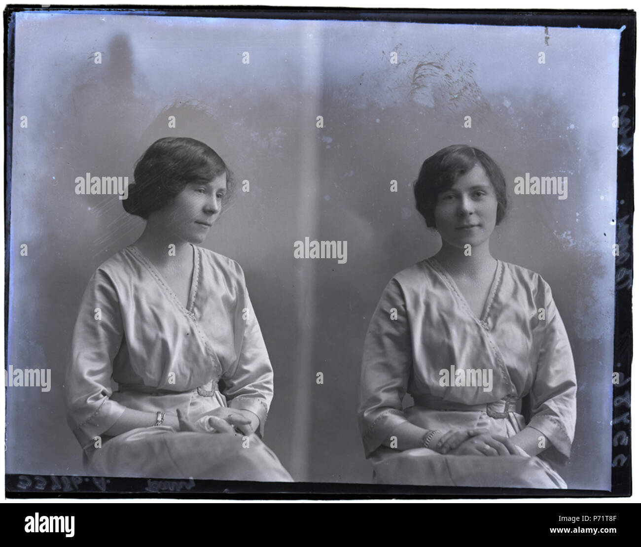 Inglese: DKW 33786 33786A Barry L . Questo supporto upload Data: 12 Maggio 2015 16:02:40 opera originale prima di 1944 31 Miss Barry, 30 Jan 1914 (16941767833) Foto Stock