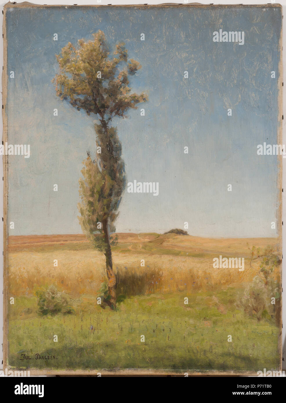 . Inglese: l'albero Svenska: Trädet data sconosciuta 53 l'albero (Giulio Paulsen) - Nationalmuseum - 18973 Foto Stock