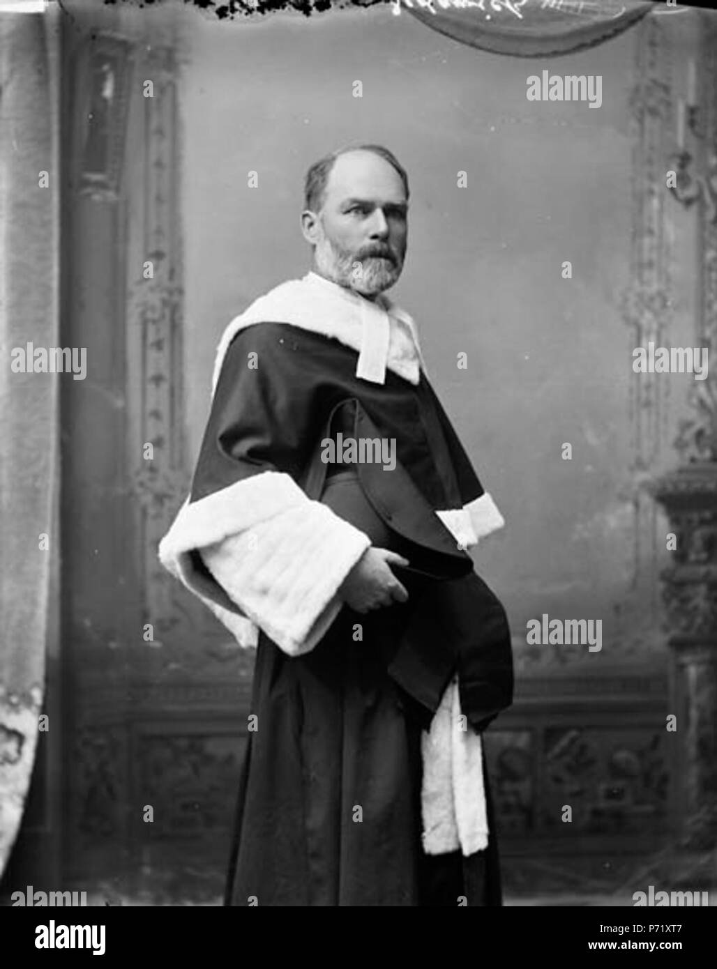 L'on. Il sig. giustizia Robert Sedgewick (Puisne giudice della Corte suprema del Canada) b. 10 maggio 1848 - d. Agosto 4, 1906 . Maggio 1896 14 Robert Sedgewick Foto Stock