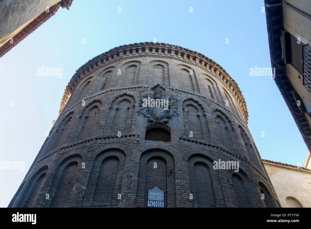 La moschea di Cristo de la Luz, Toledo, SpainMosque del Cristo de la Luz, Toledo, Spagna, Europa Foto Stock