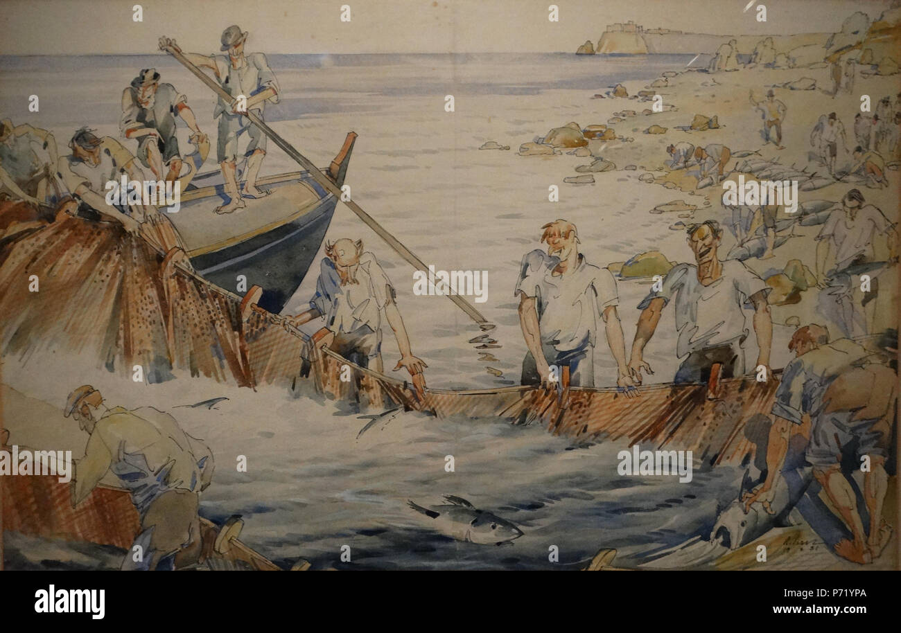 . 1931 2 Albert Sirk - Tunolov Foto Stock