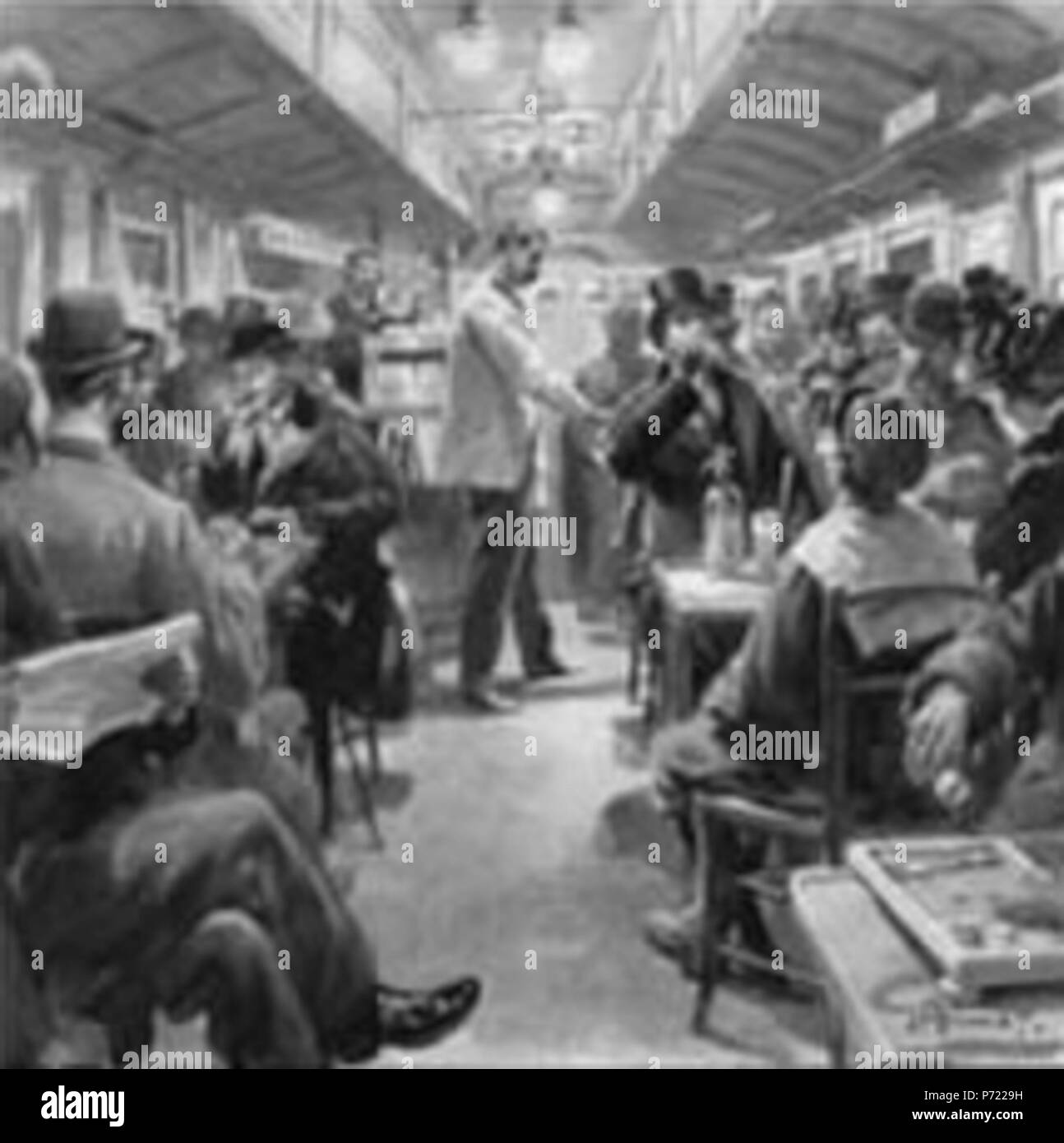 17 Gennaro-d-amato-le-carro-bar -vue-interna Foto Stock